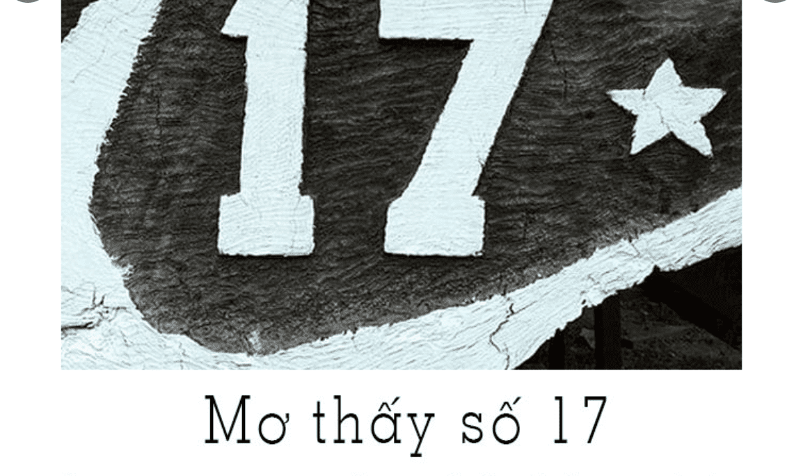 Mo thay so 17 nen danh de con gi 