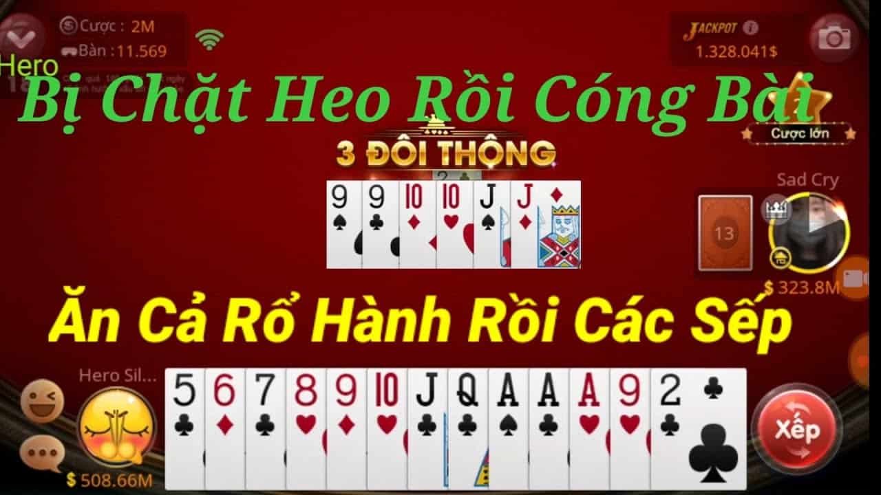 Tuyệt chiêu đưa bạn trở thành cao thủ trong Tiến lên miền Nam Tuyet chieu dua ban tro thanh cao thu trong Tien len mien Nam
