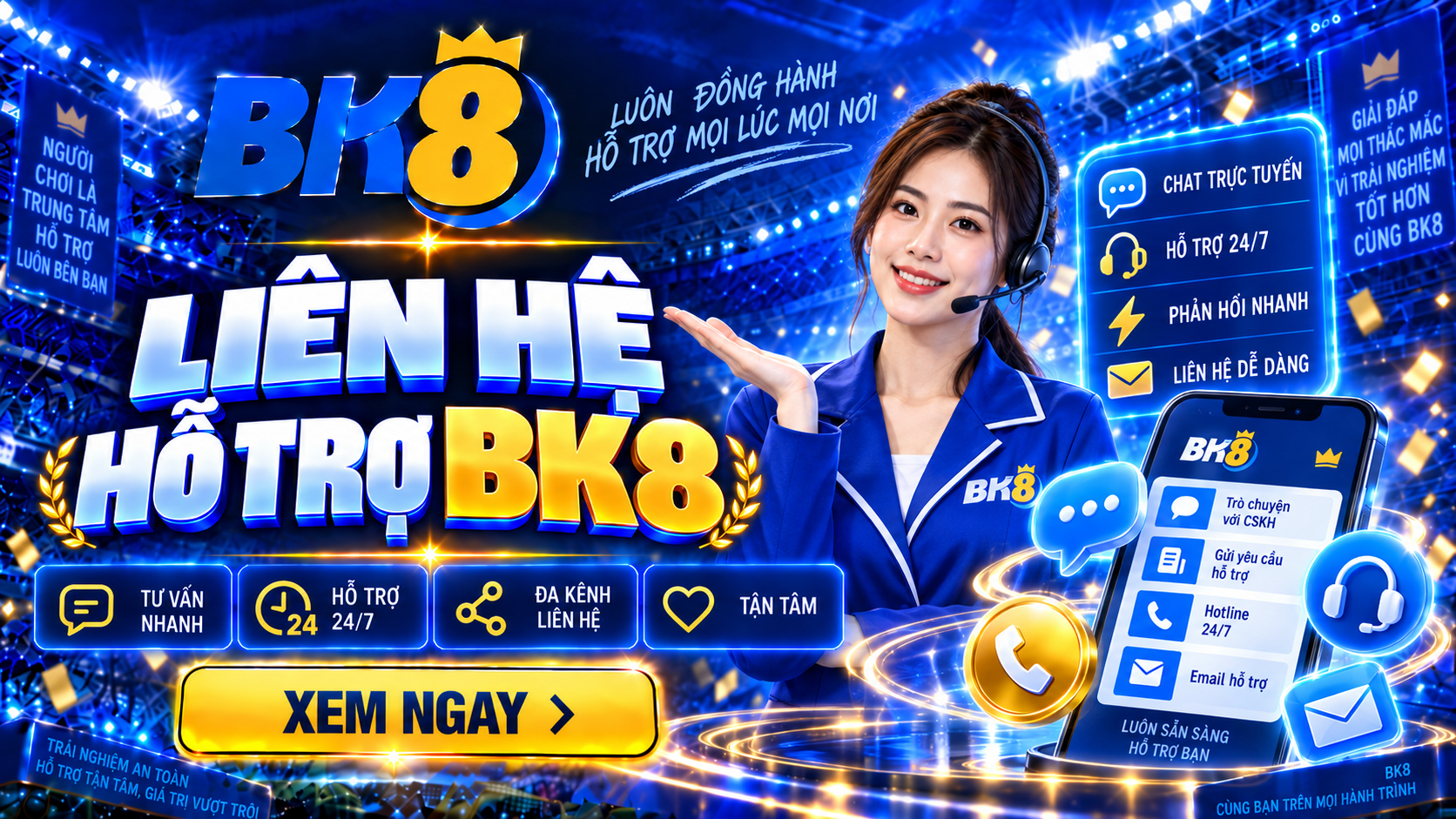 Liên hệ hỗ trợ BK8