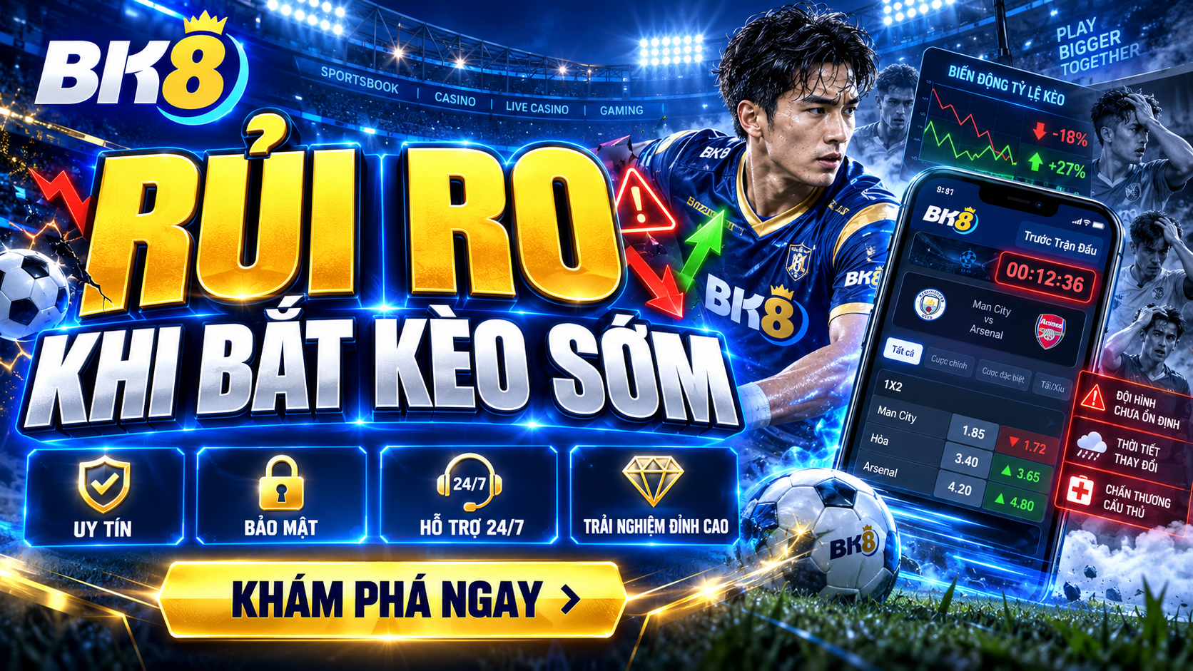 Cân nhắc những rủi ro dễ gặp khi bắt kèo sớm