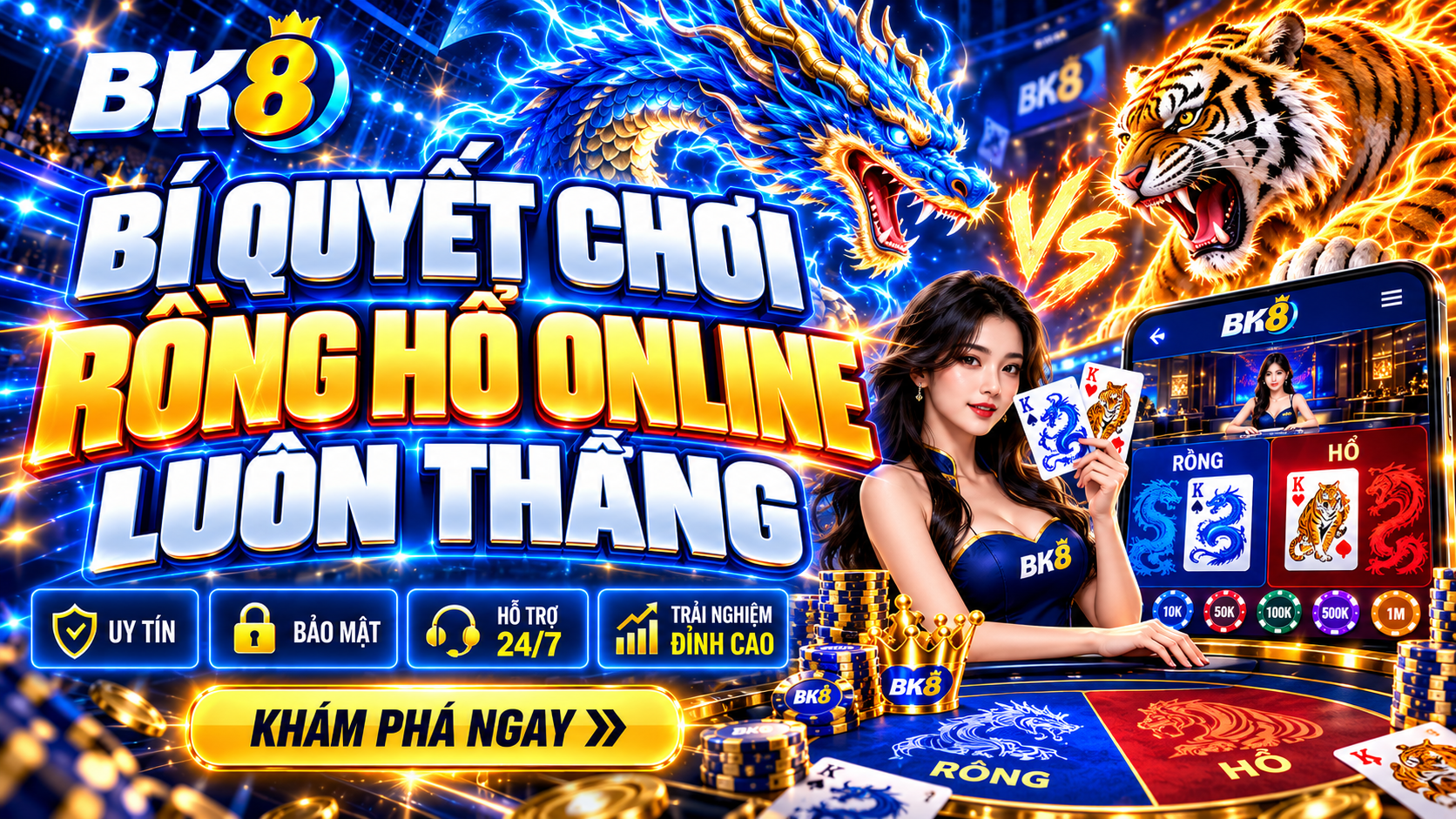 Hiểu về game Rồng Hổ để có cách chơi phù hợp Hiểu về game Rồng Hổ để có cách chơi phù hợp