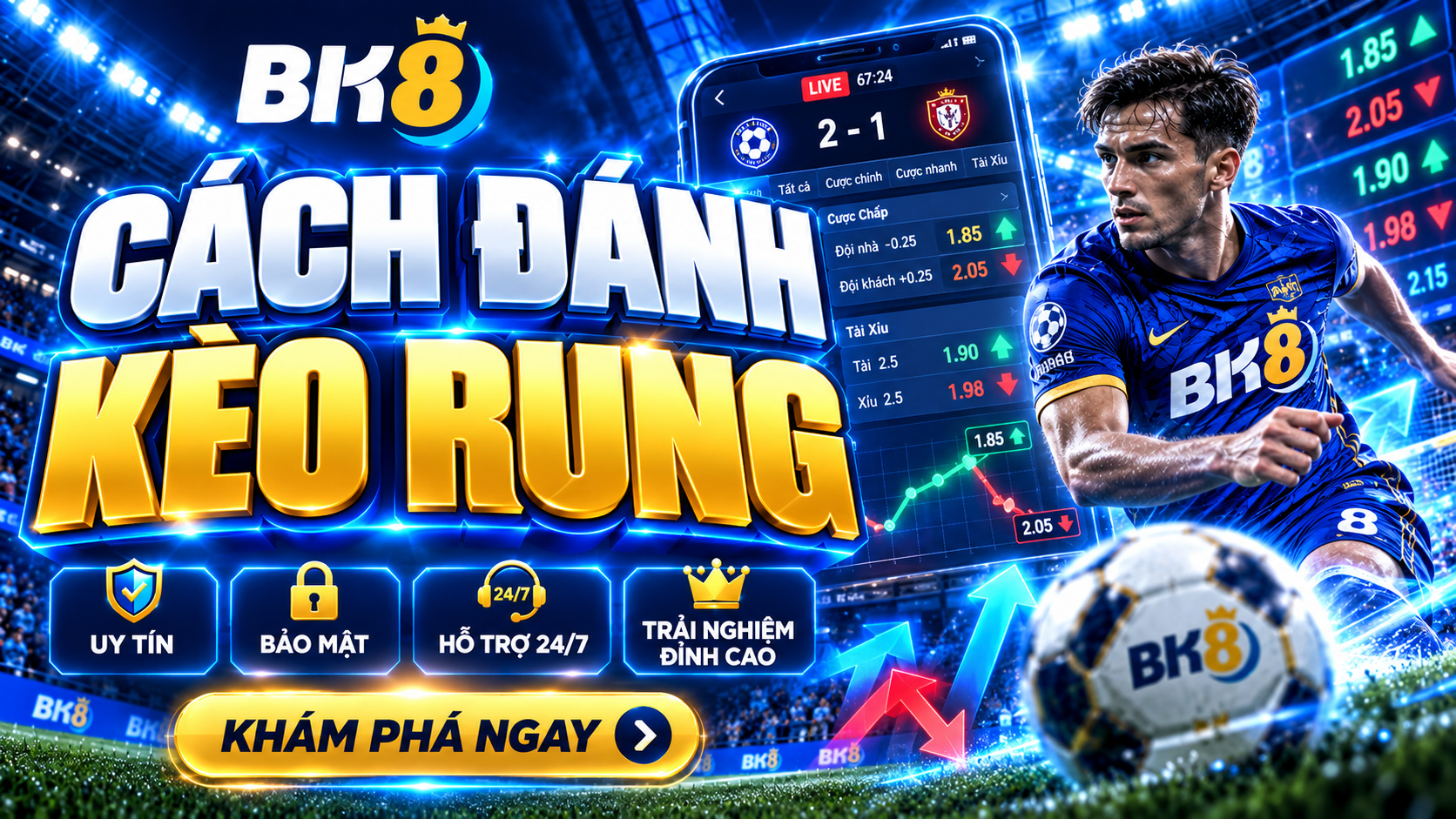 Có cách đánh kèo rung hiệu quả dễ dàng thắng lớn Có cách đánh kèo rung hiệu quả dễ dàng thắng lớn