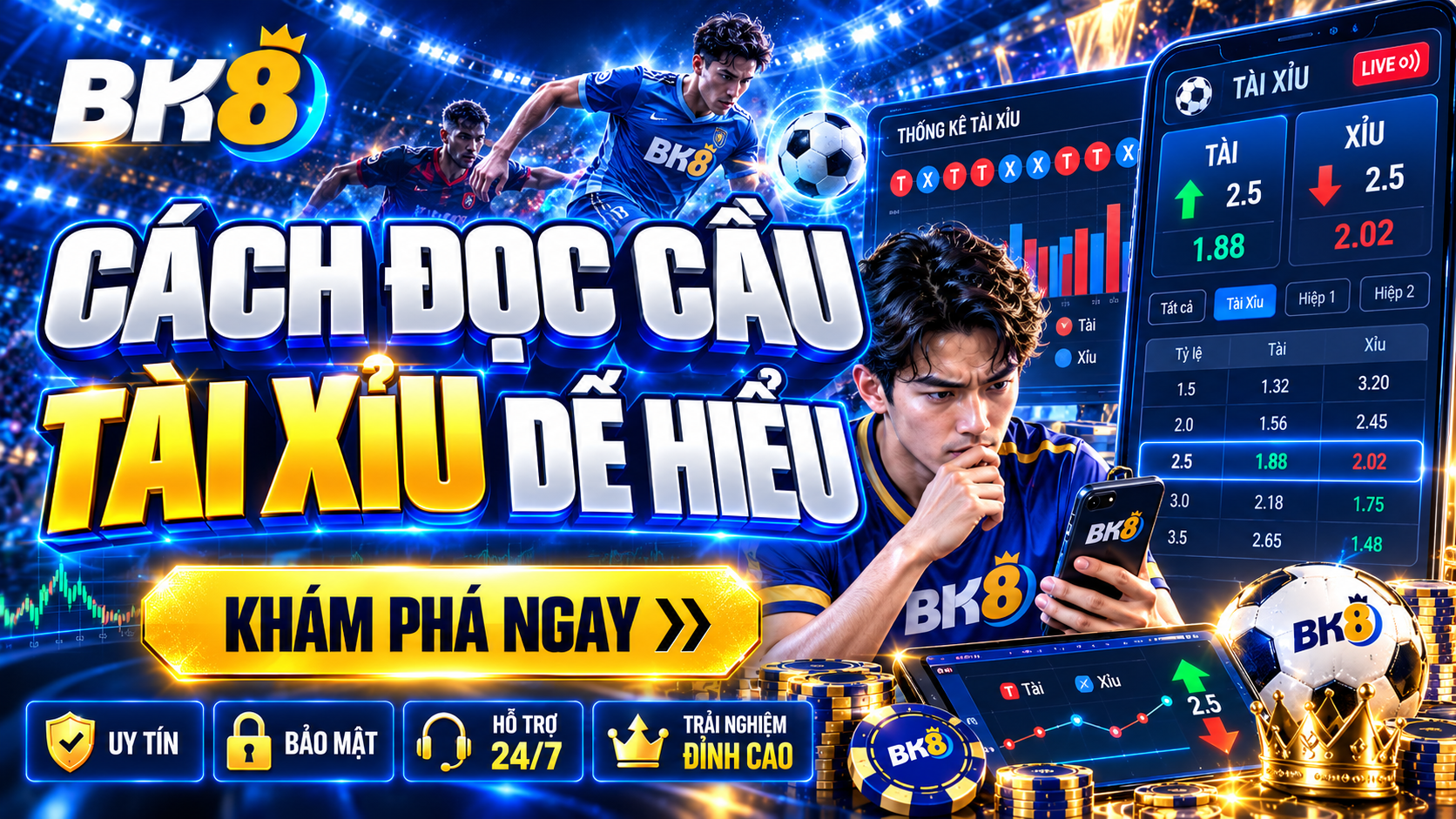 Hiểu cầu Tài Xỉu để có cách đọc chuẩn xác