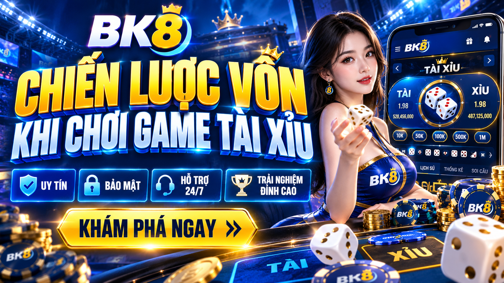 Áp dụng chiến lược vốn cược Tài Xỉu mang nhiều lợi ích