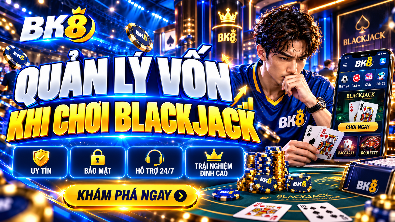Áp dụng cách quản lý vốn cược Blackjack hiệu quả Áp dụng cách quản lý vốn cược Blackjack hiệu quả
